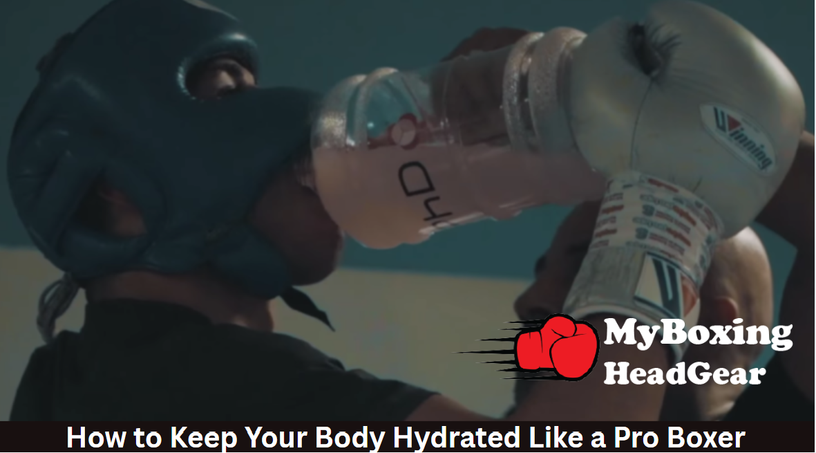 Body Hydrated Like a Pro Boxer