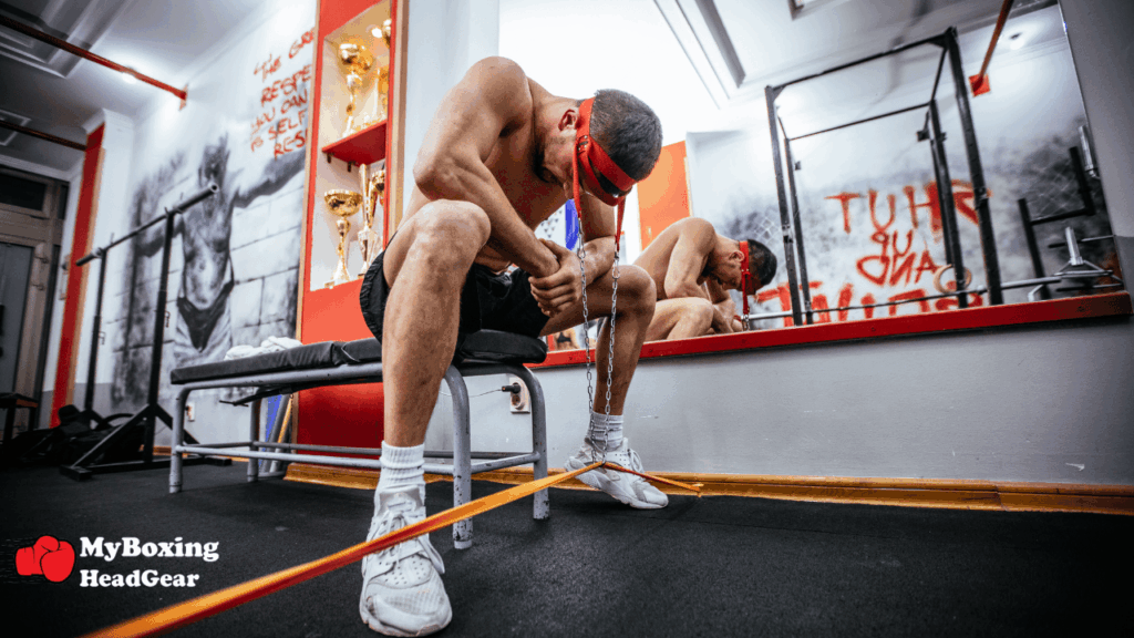 Neck Strengthing Exercise in Punch Resistance for Boxing